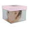 Baby Girl Photo Gift Boxes with Lid - Canvas Wrapped - Large - Front/Main