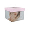 Baby Girl Photo Gift Boxes with Lid - Canvas Wrapped - Small - Front/Main