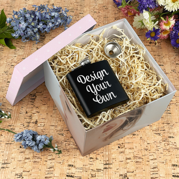 Baby Girl Photo Gift Boxes with Lid - Canvas Wrapped - X-Large - In Context