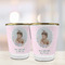 Baby Girl Photo Glass Shot Glass - with gold rim - LIFESTYLE