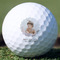 Baby Girl Photo Golf Ball - Branded - Front