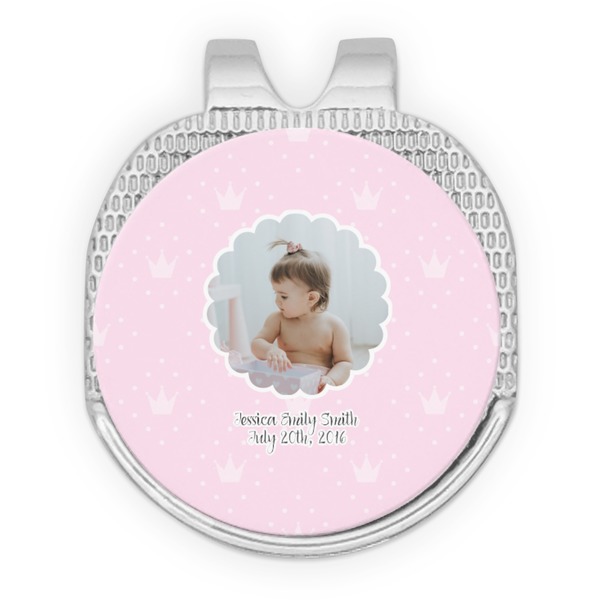 Baby Girl Photo Golf Ball Hat Clip Marker - Apvl