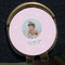 Baby Girl Photo Golf Ball Marker Hat Clip - Gold - Close Up