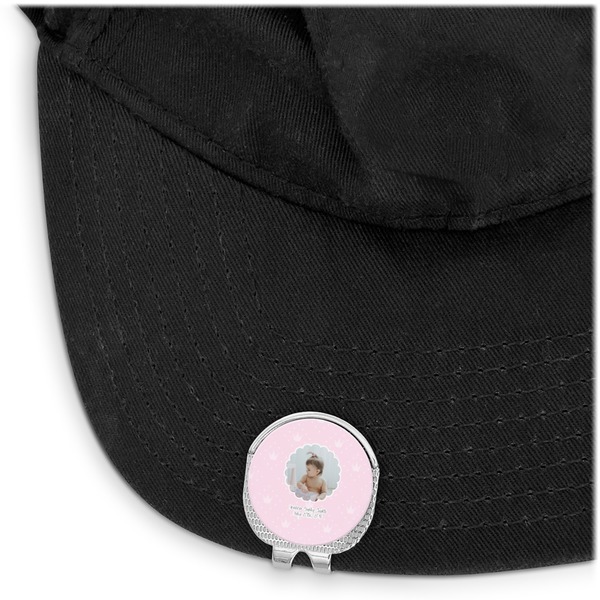 Baby Girl Photo Golf Ball Marker Hat Clip - Main