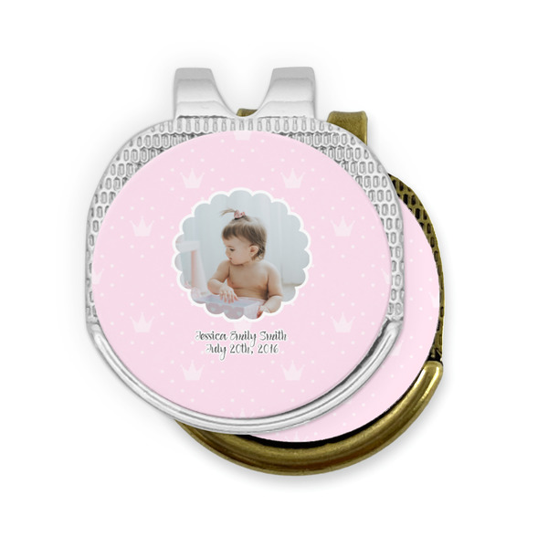 Baby Girl Photo Golf Ball Marker Hat Clip - PARENT/MAIN