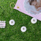 Baby Girl Photo Golf Balls - Generic - Set of 3 - LIFESTYLE
