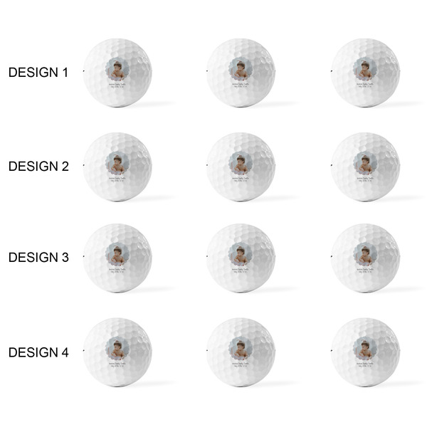 Baby Girl Photo Golf Balls - Titleist - Set of 12 - APPROVAL
