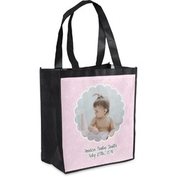 Baby Girl Photo Grocery Bag (Personalized)