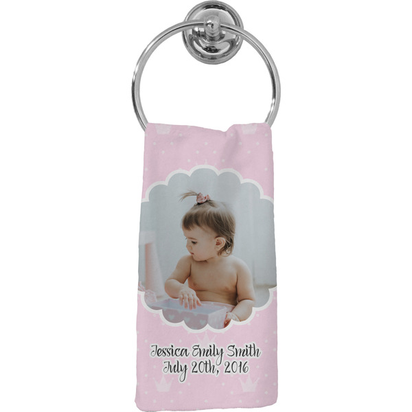 Custom Baby Girl Photo Hand Towel - Full Print (Personalized)