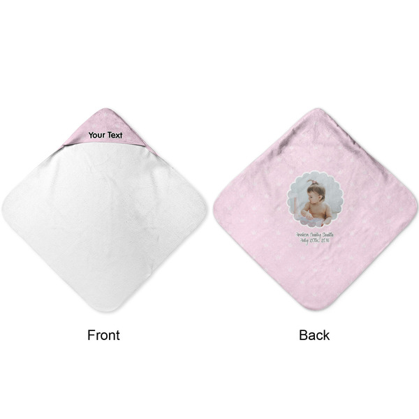 Baby Girl Photo Hooded Baby Towel- Approval