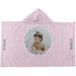 Baby Girl Photo Kids Hooded Towel (Personalized)