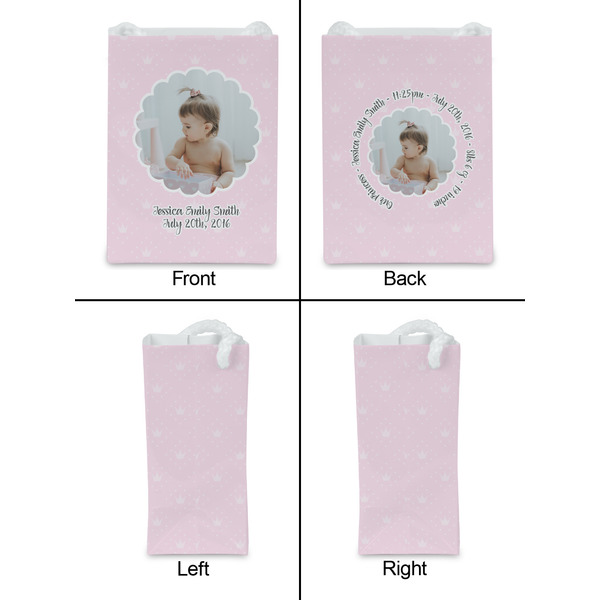 Baby Girl Photo Jewelry Gift Bag - Matte - Approval