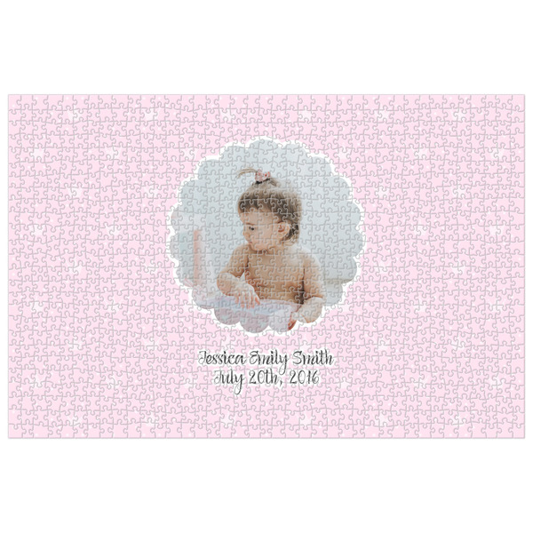 Custom Baby Girl Photo Jigsaw Puzzle - 1000-piece