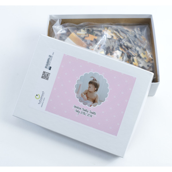 Baby Girl Photo Jigsaw Puzzle 252 Piece - Box