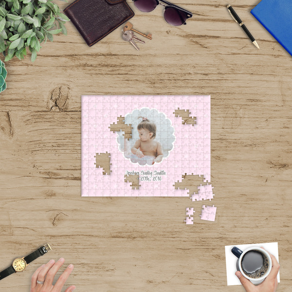 Baby Girl Photo Jigsaw Puzzle 252 Piece - In Context