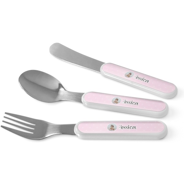 Custom Baby Girl Photo Kid's Flatware