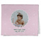 Baby Girl Photo Kitchen Towel - Poly Cotton - Folded Half