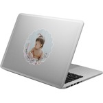 Baby Girl Photo Laptop Decal (Personalized)