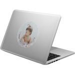 Baby Girl Photo Laptop Decal (Personalized)