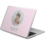 Baby Girl Photo Laptop Skin - Custom Sized (Personalized)