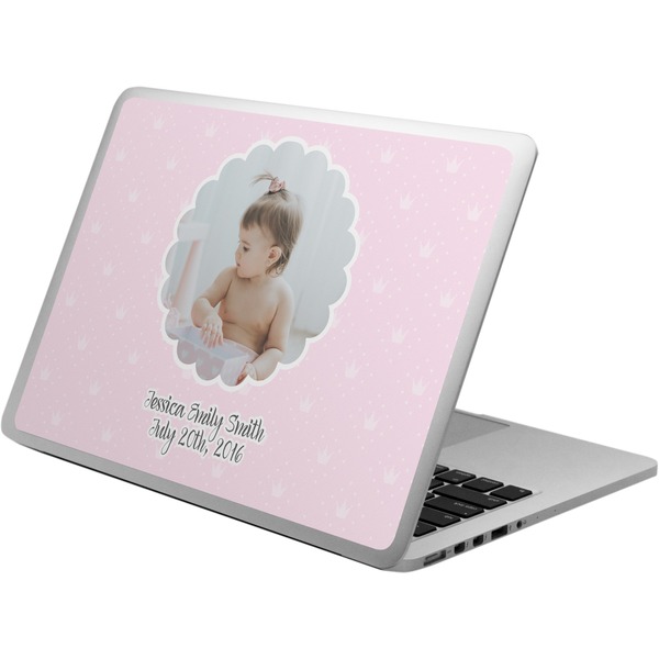 Custom Baby Girl Photo Laptop Skin - Custom Sized (Personalized)
