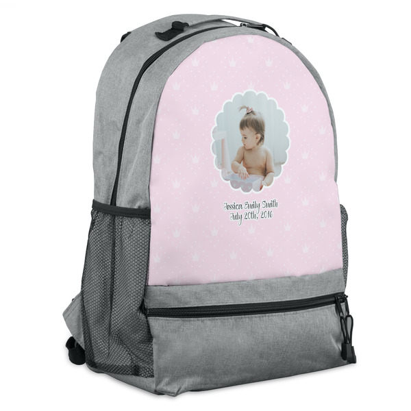 Custom Baby Girl Photo Backpack