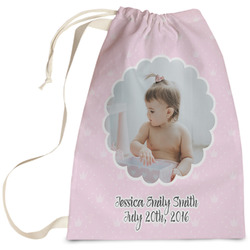 Baby Girl Photo Laundry Bag - Large