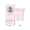 Baby Girl Photo Large Phone Stand - Front & Back