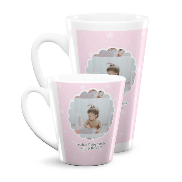 Baby Girl Photo Latte Mugs Main