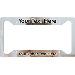 Baby Girl Photo License Plate Frame - Style A