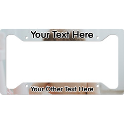 Baby Girl Photo License Plate Frame