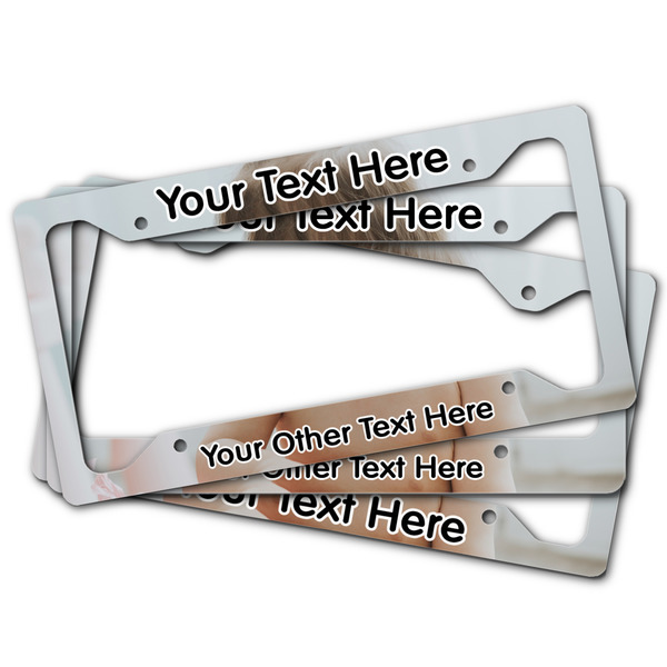 Baby Girl Photo License Plate Frames - (PARENT MAIN)