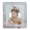 Baby Girl Photo Light Switch Cover (2 Toggle Plate)