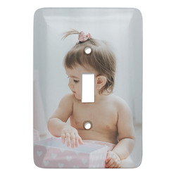 Baby Girl Photo Light Switch Covers (Personalized)