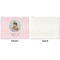 Baby Girl Photo Linen Placemat - APPROVAL Single (single sided)
