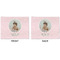 Baby Girl Photo Linen Placemat - APPROVAL (double sided)