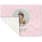 Baby Girl Photo Linen Placemat - Folded Corner (single side)