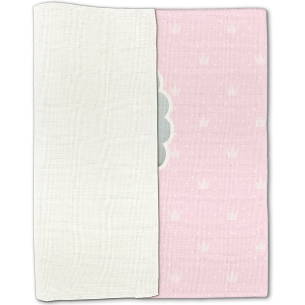 Baby Girl Photo Linen Placemat - Folded Half