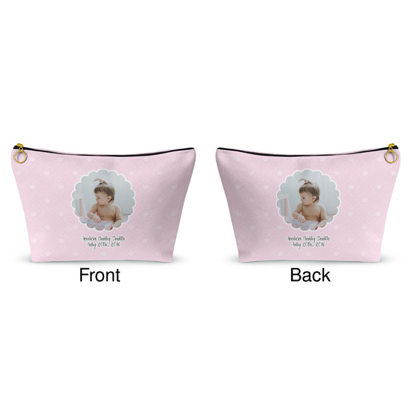 Baby Girl Photo Makeup Bag (Front and Back)