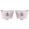 Baby Girl Photo Makeup Bag (Front and Back)