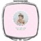 Baby Girl Photo Compact Makeup Mirror (Personalized)