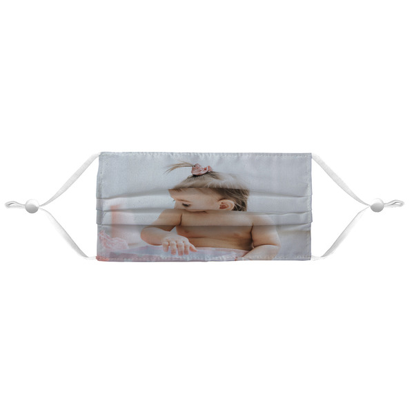 Baby Girl Photo Mask - Pleated (new) APPROVAL