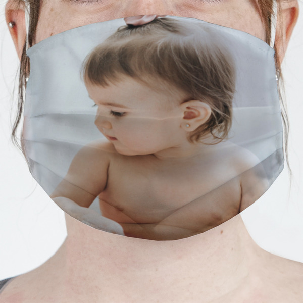 Custom Baby Girl Photo Face Mask Cover