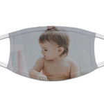 Baby Girl Photo Cloth Face Mask (T-Shirt Fabric) (Personalized)