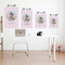 Baby Girl Photo Matte Poster - Sizes