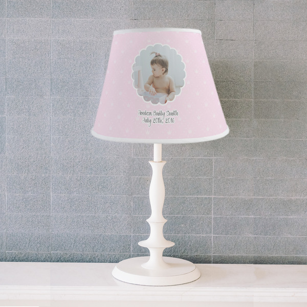 Baby Girl Photo Poly Film Empire Lampshade - Lifestyle