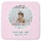 Baby Girl Photo Memory Foam Bath Mat - 48"x48" (Personalized)
