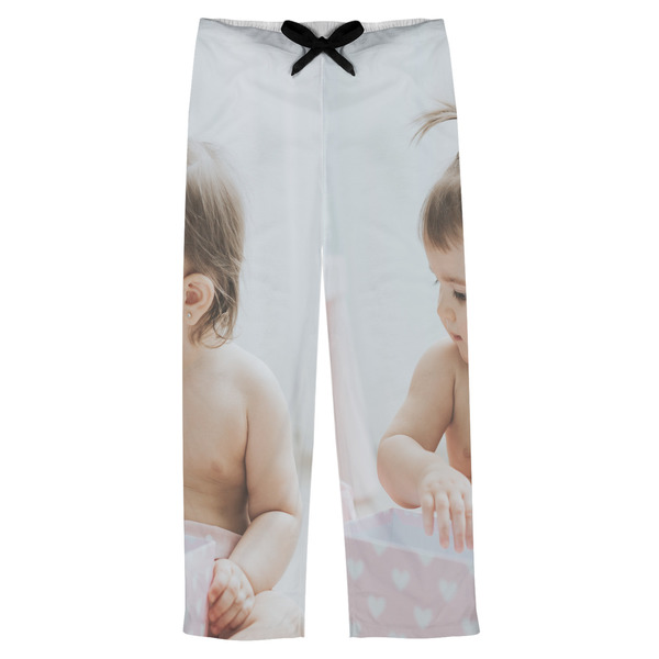 Custom Baby Girl Photo Mens Pajama Pants - XS