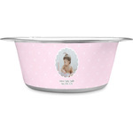 Baby Girl Photo Stainless Steel Dog Bowl - Small