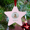 Baby Girl Photo Metal Star Ornament - Lifestyle